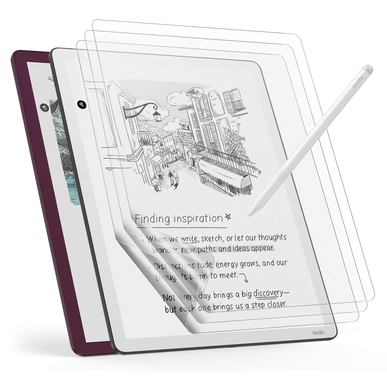 Matte Anti Glare Screen Protector - 3 szt. Ochraniacze ekranu Paperfeel do