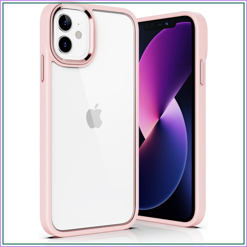 Clear Shockproof Bumper Case - Przezroczyste, odporne na wstrząsy etui do