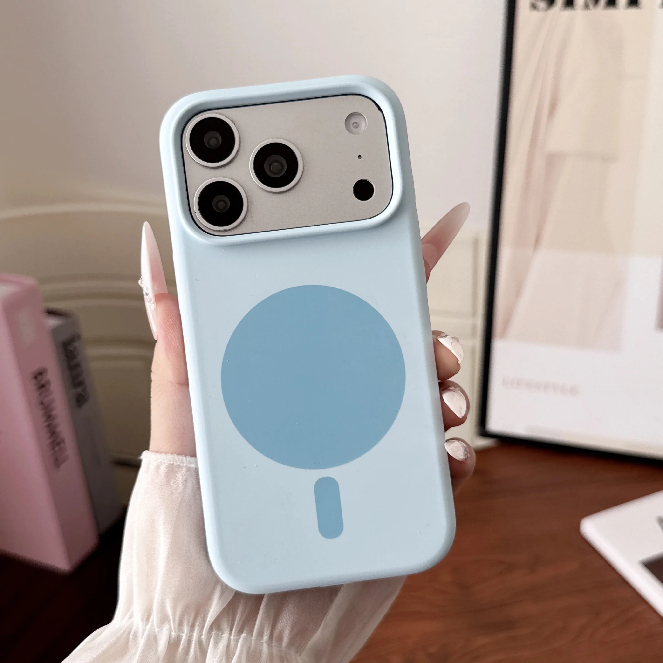 Liquid Silicone Magnetic Phone Case - Stylowe, magnetyczne etui na telefon z