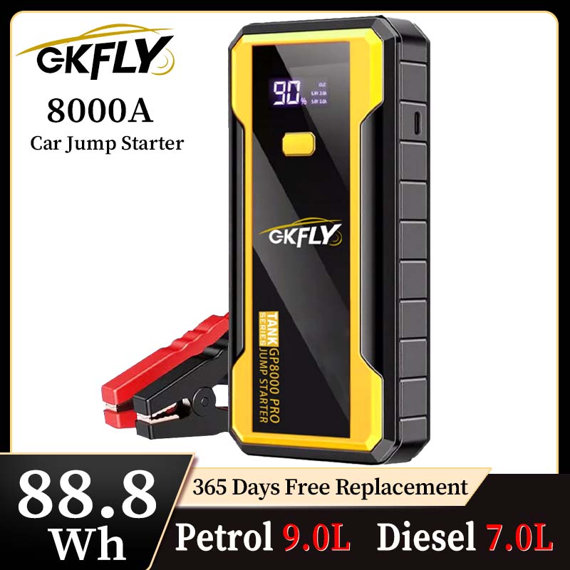 Power Banks - GKFLY 24000mAh Power Bank Rozruchowy 8000A