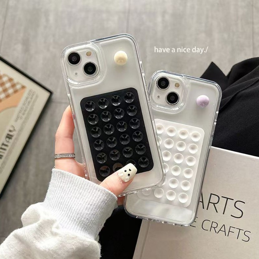 Phone Cases - Silikonowa podkładka z przyssawką do telefonu,