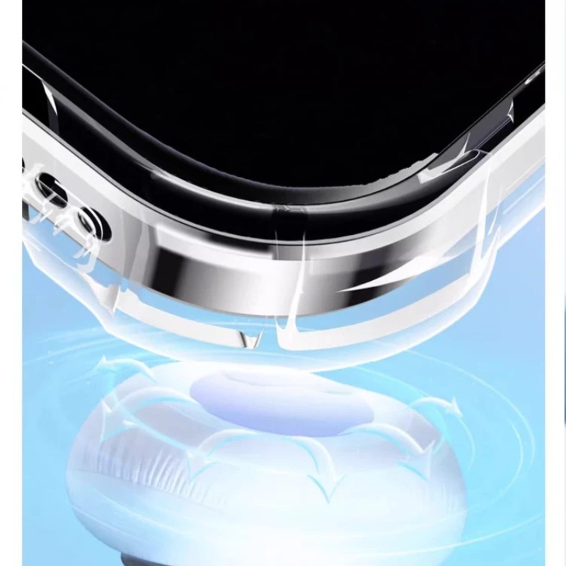Magnetyczne etui z uchwytem do – Clear Shockproof Bumper Case recenzja i cena