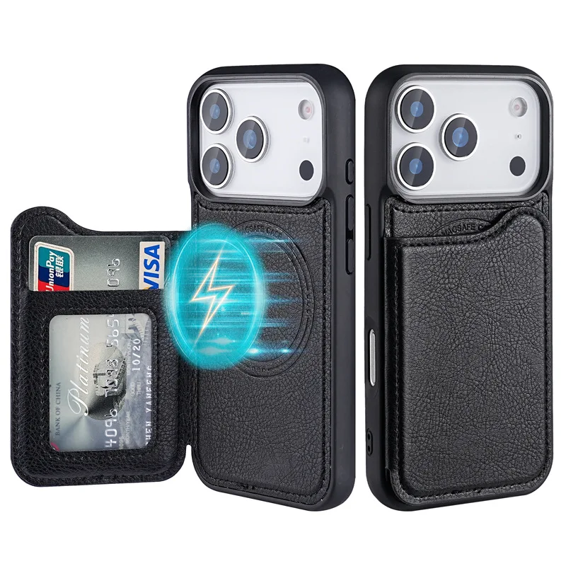 Etui na telefon z magnetycznym – Leather Wallet Card Holder Phone Cover recenzja i cena