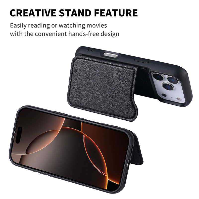 Etui na telefon z magnetycznym – Leather Wallet Card Holder Phone Cover recenzja i cena