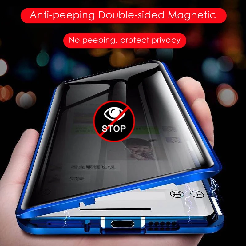 Metalowe etui na telefon z zab – Anti Spy Privacy Glass Case recenzja i cena