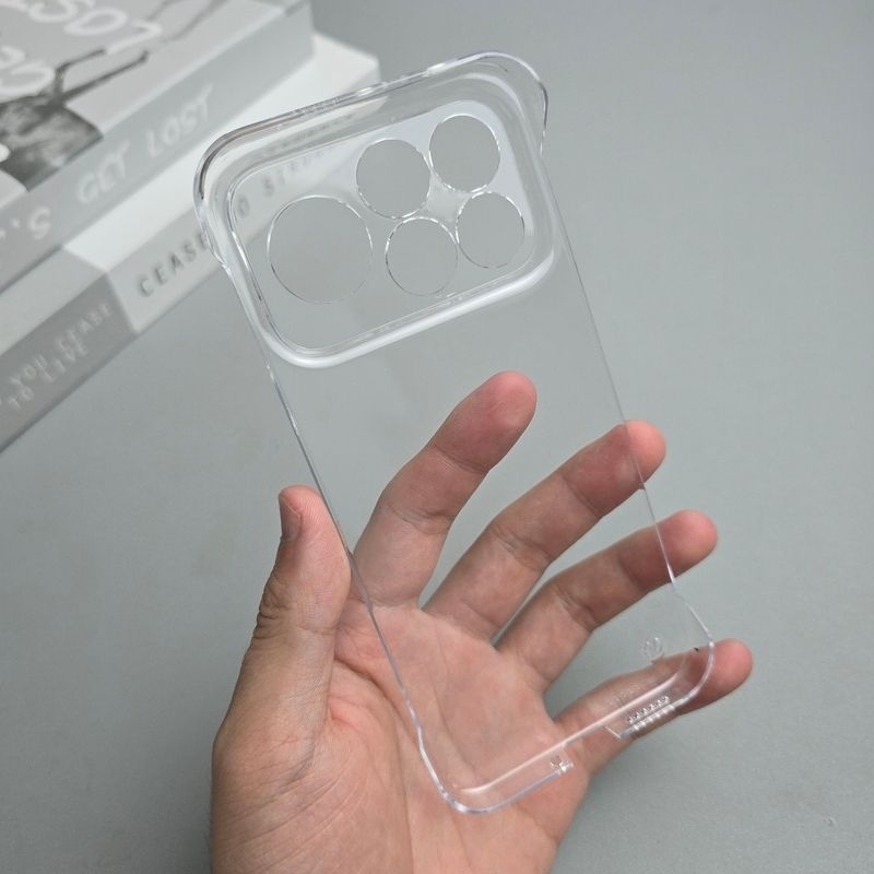 Ultracienkie, przezroczyste, b – Ultra Thin Frameless Phone Cover recenzja i cena