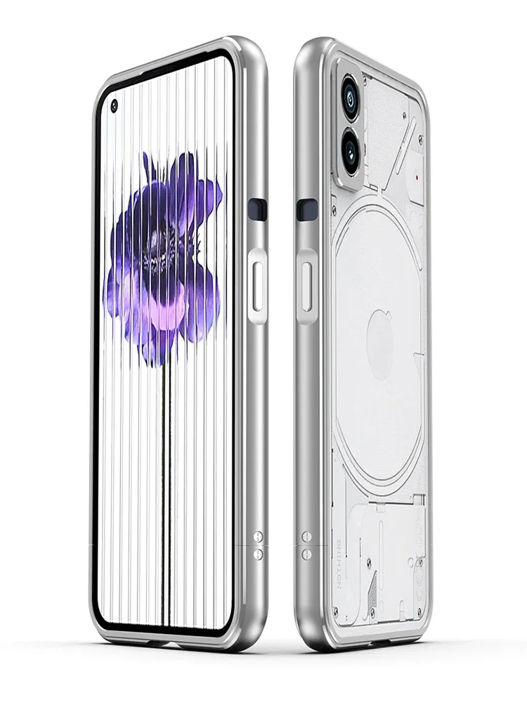 Dla Nothing Phone 2 Etui 1 One – Metal Bumper Aluminum Frame Case recenzja i cena
