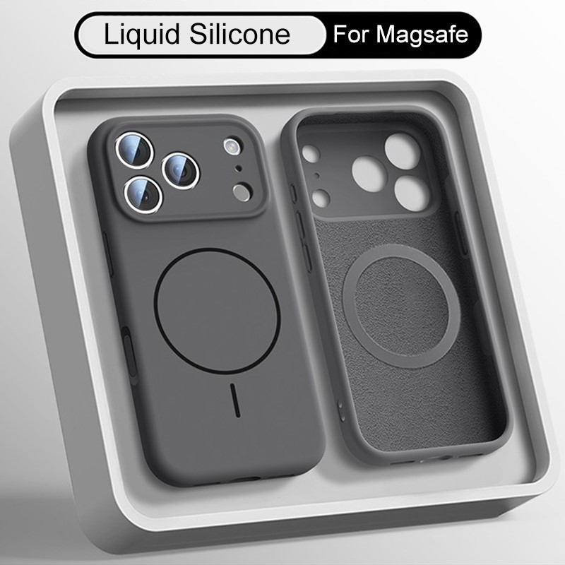 Luksusowe etui z płynnego sili – Liquid Silicone Magnetic Phone Case recenzja i cena