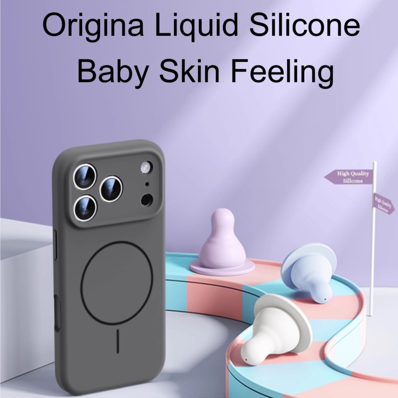 Luksusowe etui z płynnego sili – Liquid Silicone Magnetic Phone Case recenzja i cena