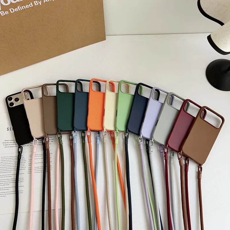 Oficjalne etui z sznurkiem na  – Crossbody Lanyard Neck Strap Case recenzja i cena