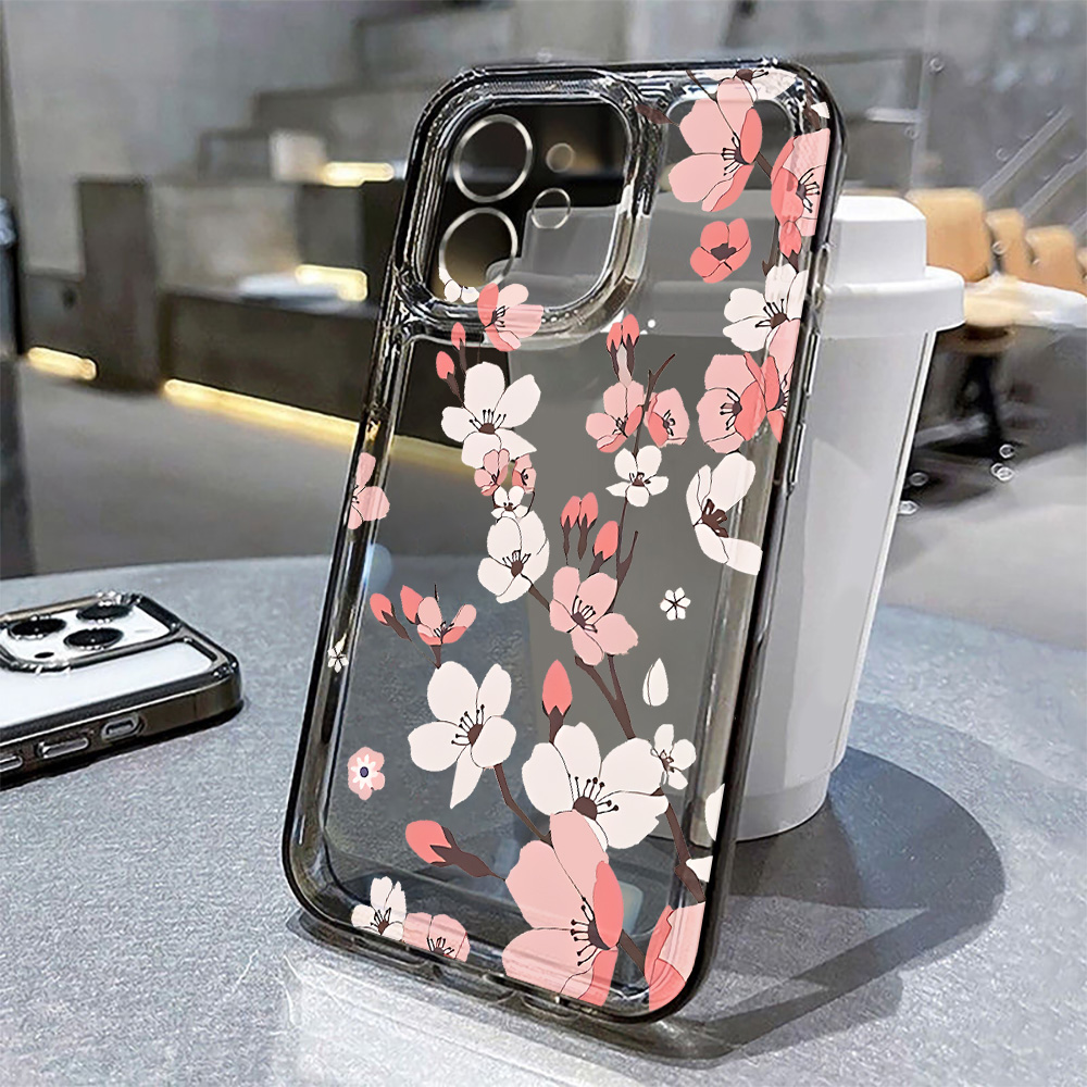 Mini Etui na Telefon z Kwiatow – Clear Shockproof Bumper Case recenzja i cena